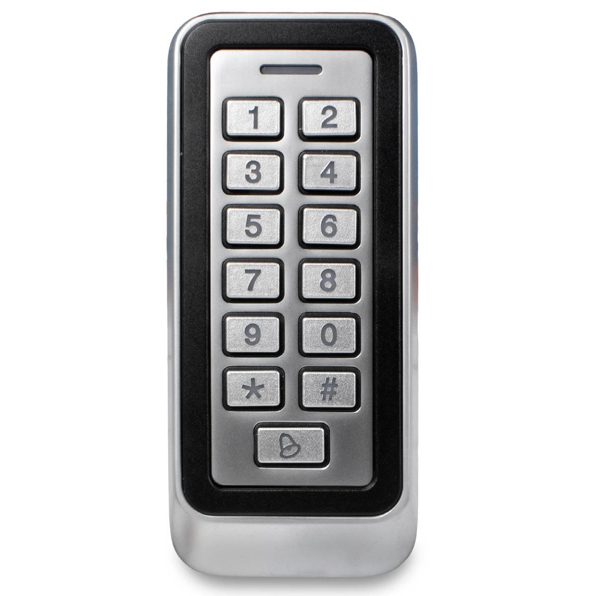 Панель доступа Ps-Link PS-208C-EMW с защитой корпуса IP67 и кнопочной клавиатурой кошелек на кнопке отдел для купюр для карт зеленый