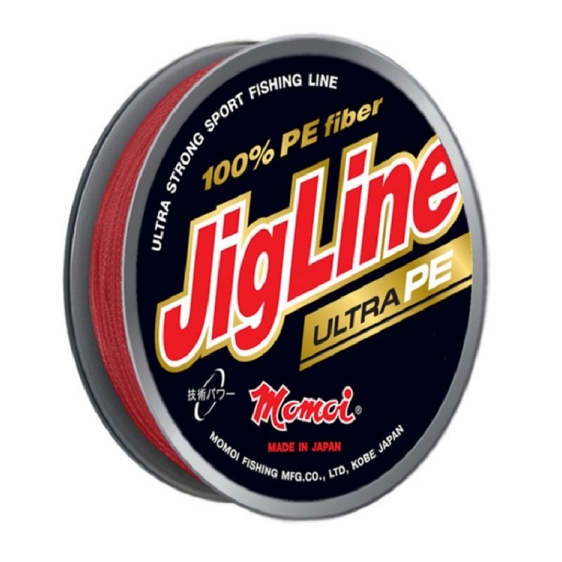 

Плетеный шнур Jigline Ultra PE, 0.27 мм/22.0 кг, 100 м, рубин, Красный, Jigline Ultra