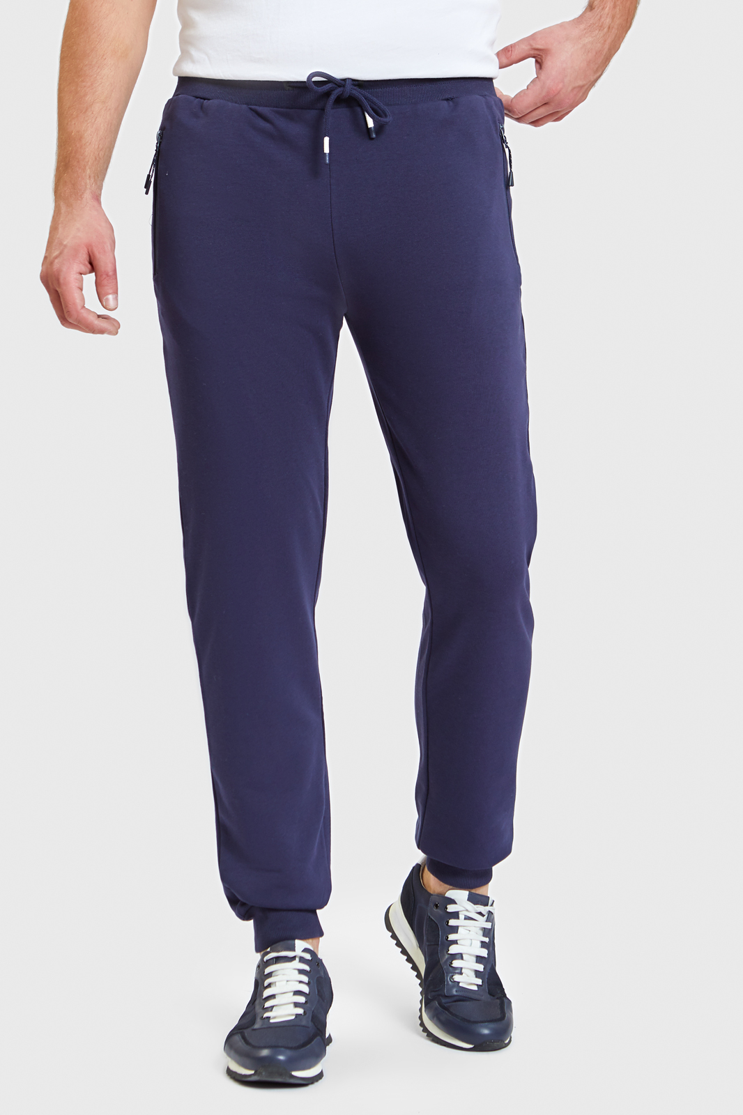 Спортивные брюки мужские Kanzler 2A-365WT-0619-15 синие 3XL