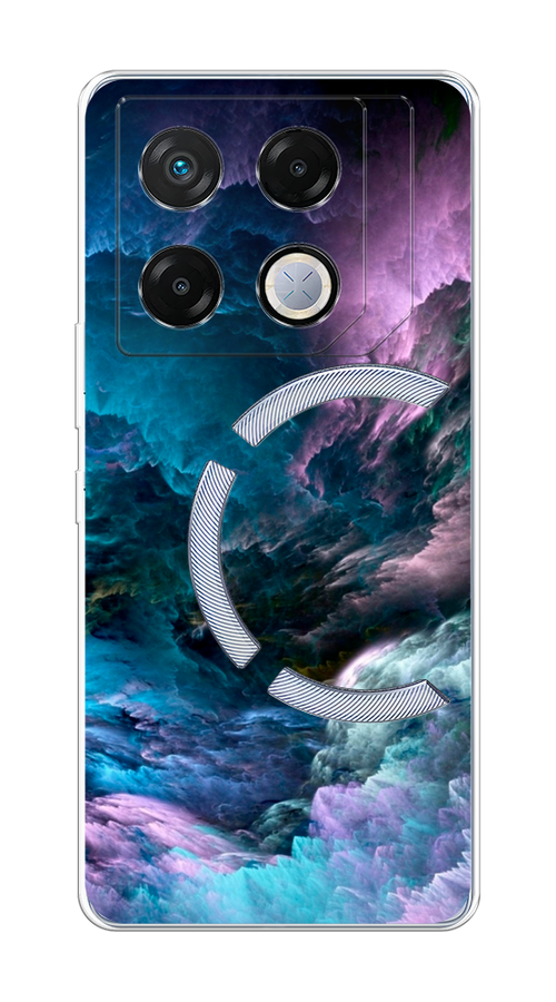 

Чехол на Infinix GT 20 Pro "Загадочное небо", Синий;фиолетовый, 3106250-1