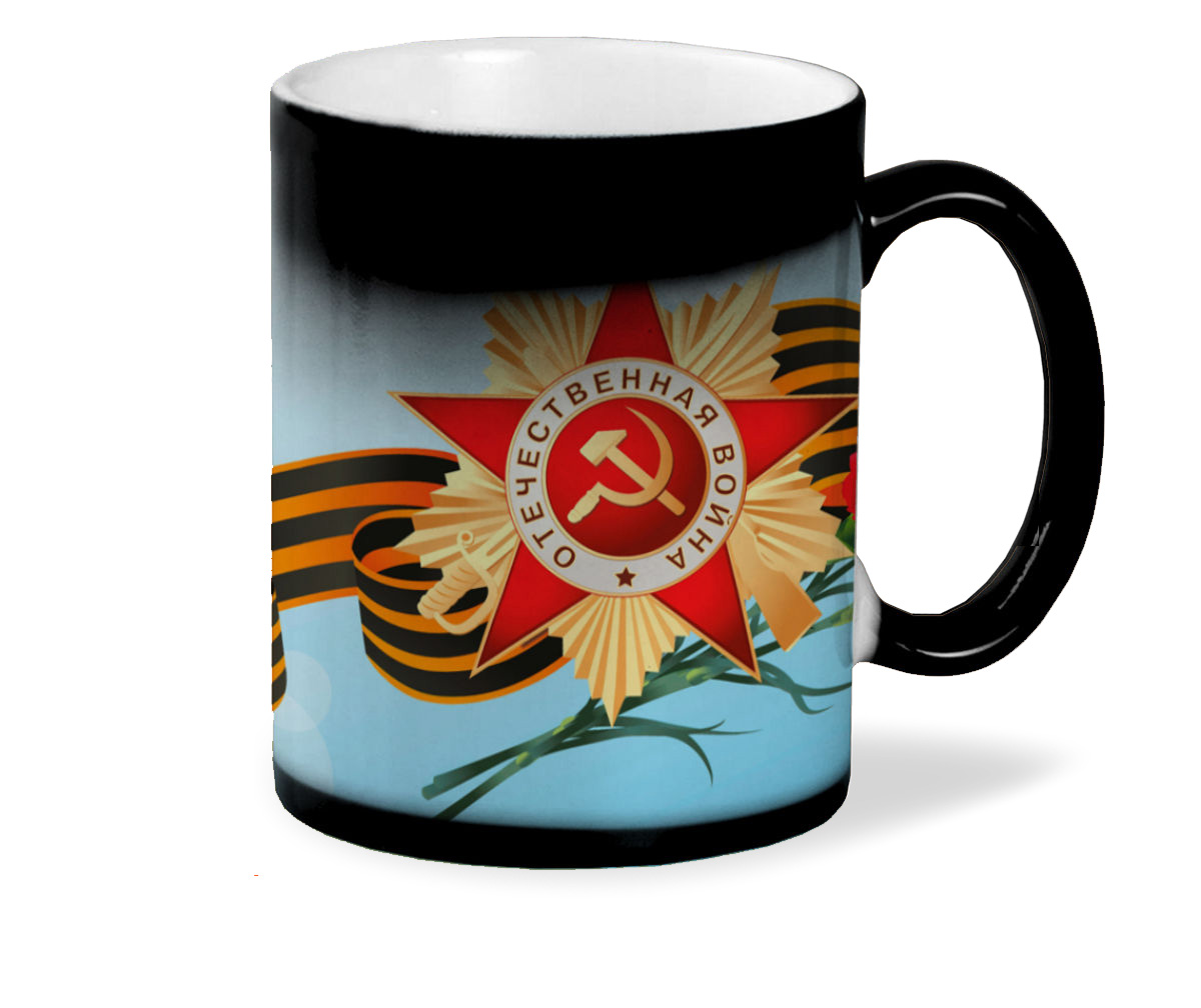 

Кружка CoolPodarok Отечественная война Лента СССР Гвоздика