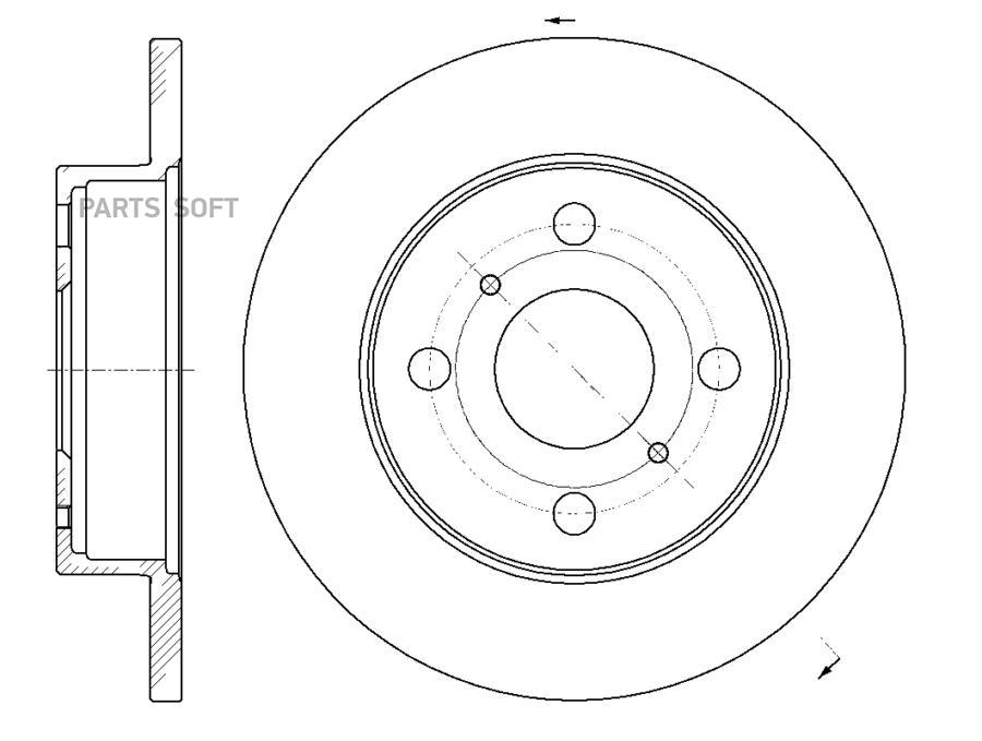 

Диск Тормозной G-Brake Gr-01673 1Шт GBRAKE GR01673