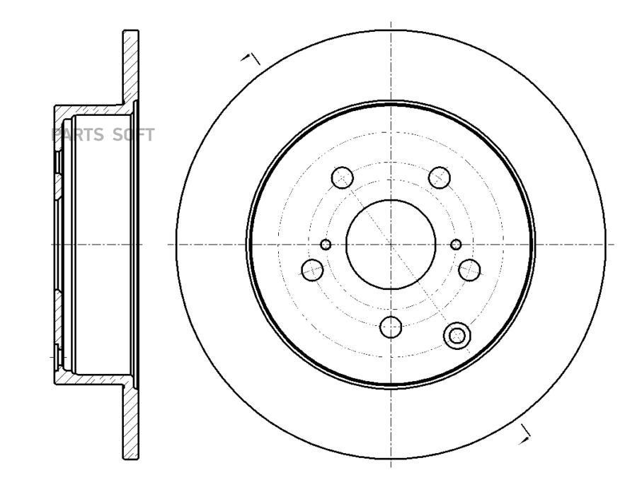 Диск Тормозной G-Brake Gr-01909 1Шт GBRAKE GR01909