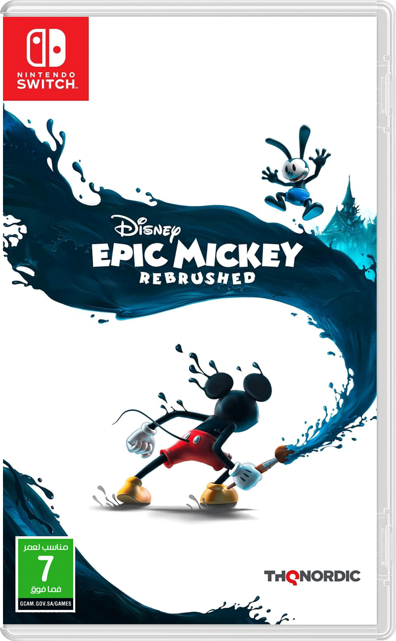 Игра Disney Epic Mickey: Rebrushed (Nintendo Switch, полностью на английском языке)