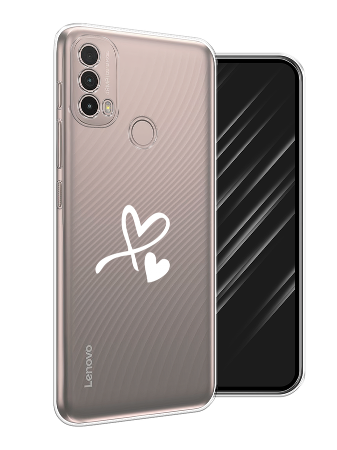 

Чехол Awog на Nokia C100 "Сердечко минимализм", Белый, 125350-6