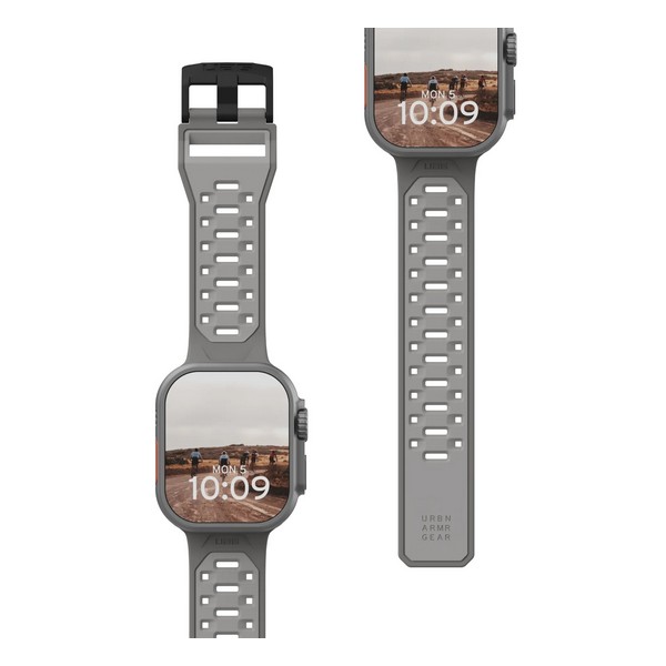 Ремешок силиконовый UAG Civilian Strap 2022 для Apple Watch 42/44/45/49 мм (Titanium)