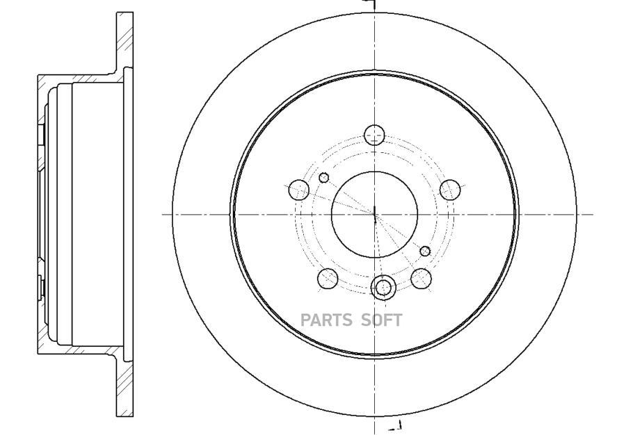 

Диск Тормозной G-Brake Gr-01527 1Шт GBRAKE GR01527