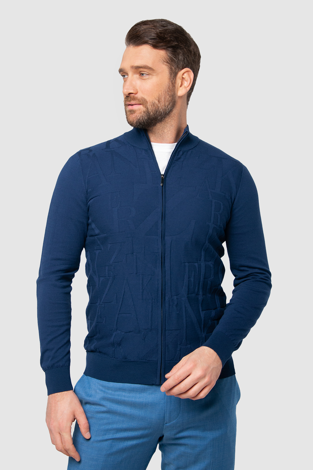 

Кардиган мужской Kanzler 3S-641WT-0418-15 синий 3XL, 3S-641WT-0418-15