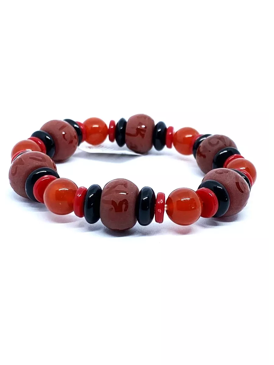 

Браслет из лески р.19 NoBrand 326249, сердолик, 326249