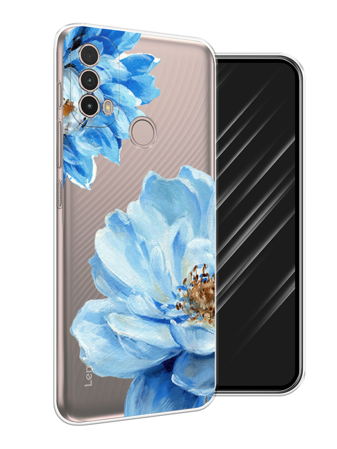 

Чехол Awog на Nokia C100 "Голубые клематисы", Голубой, 125350-8