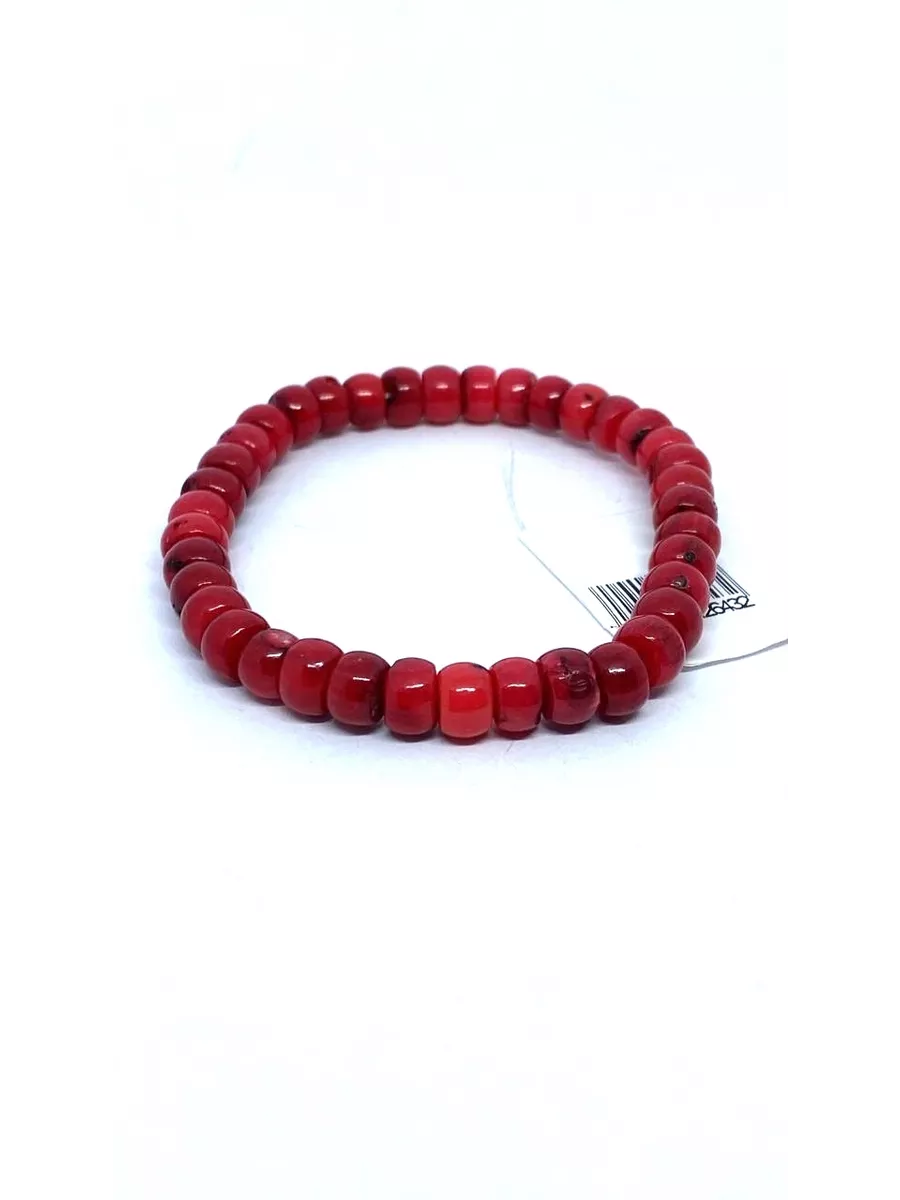 

Браслет из резины р.18 NoBrand 326254, коралл, 326254