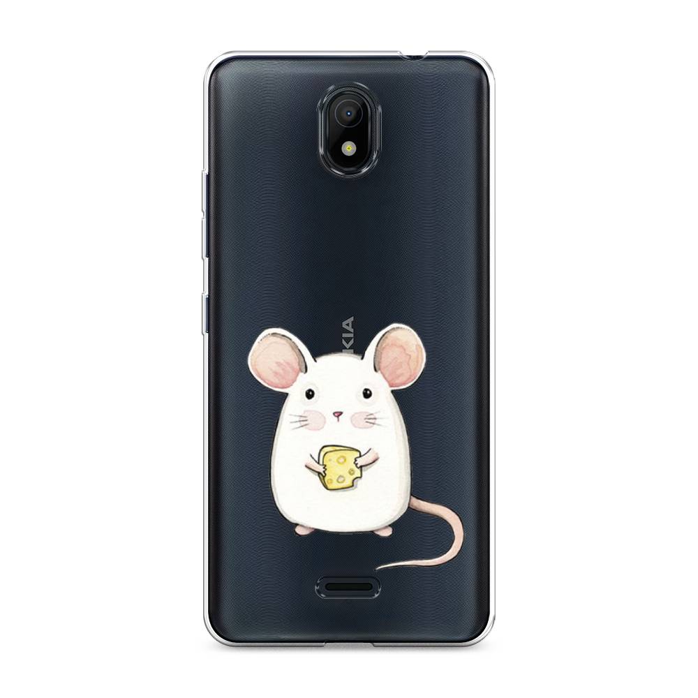 

Чехол Awog на Nokia C100 "Мышка", Белый, 125350-1