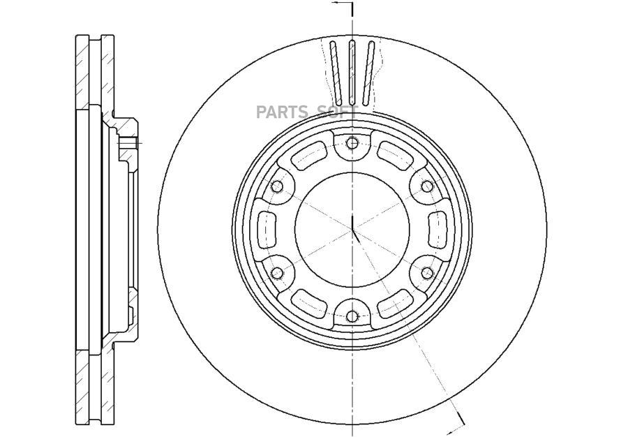 

Диск Тормозной Вентилируемый G-Brake Gr-02518 1Шт GBRAKE GR02518