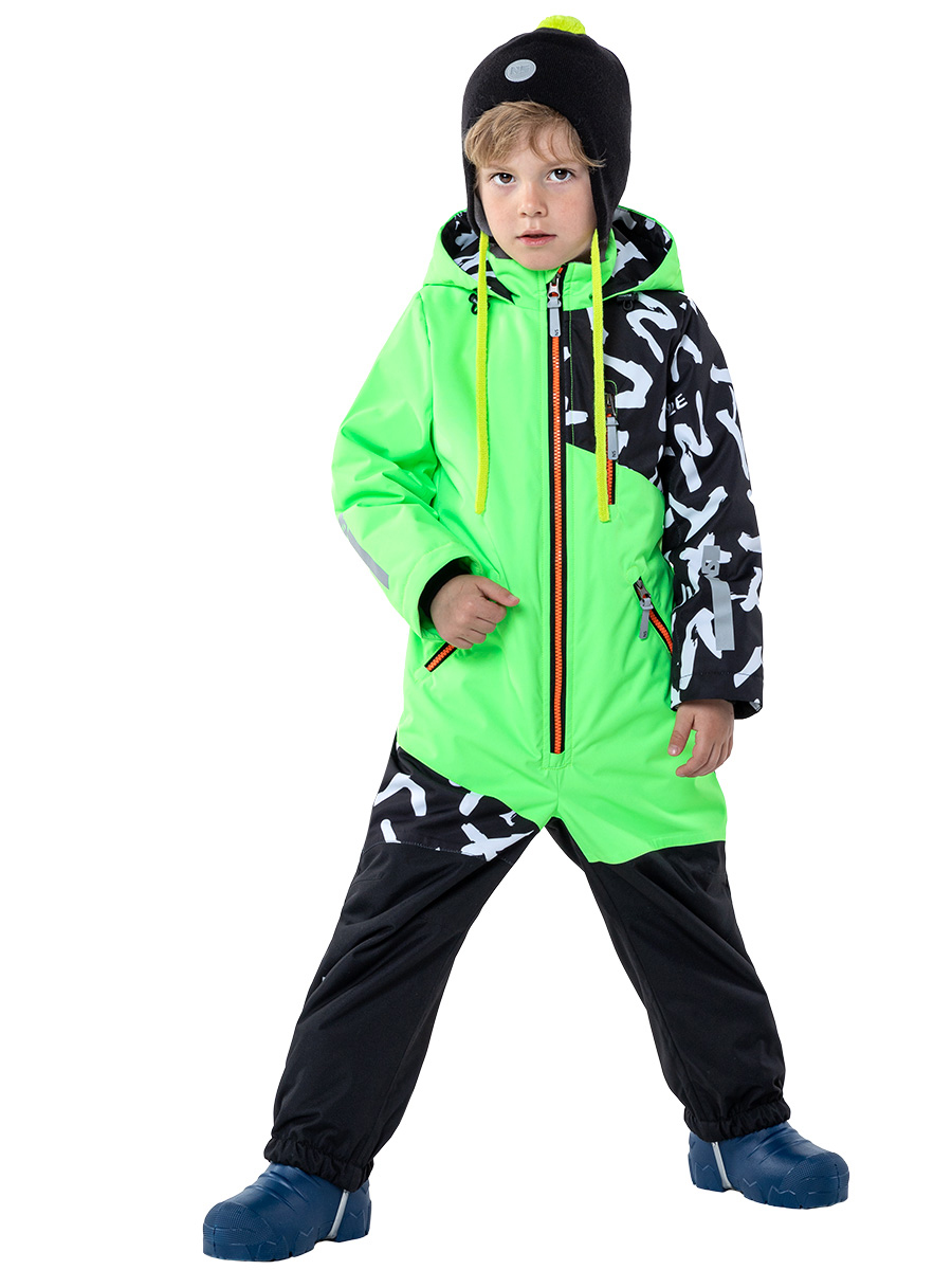 

Комбинезон детский NIKASTYLE 8м1923, зеленый, 122, 8м1923
