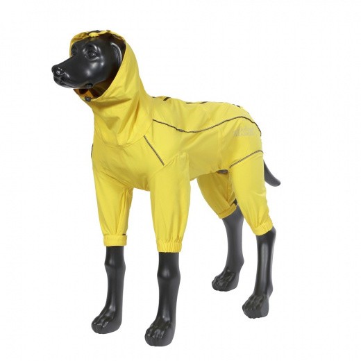 

Комбинезон для собак RUKKA Pets Protect, унисекс, желтый, длина спины