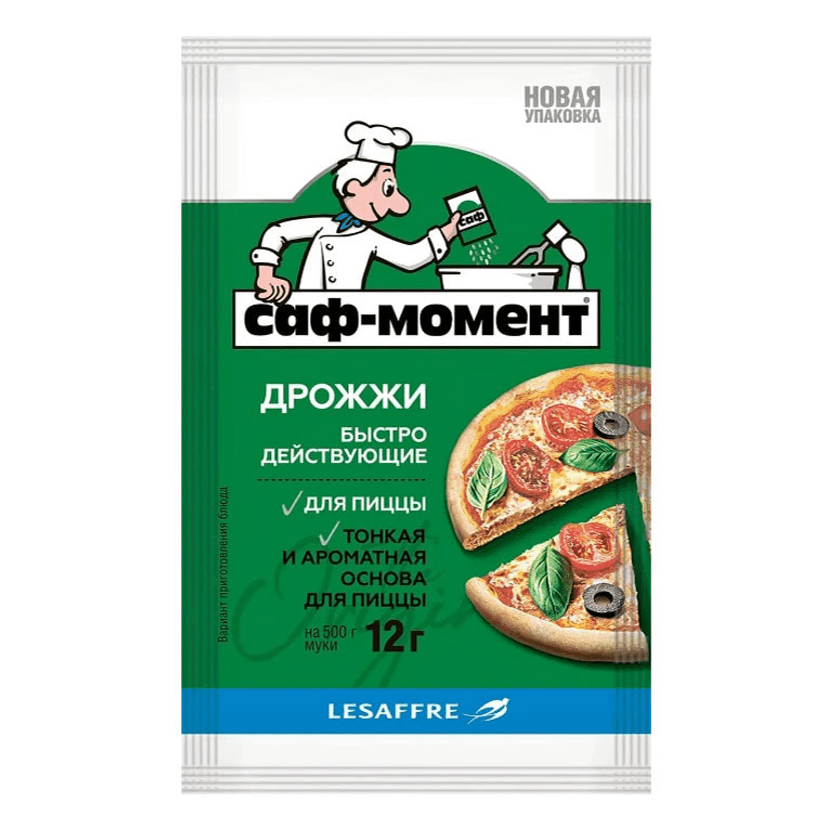 Дрожжи для пиццы Саф-Момент 12 г 40шт