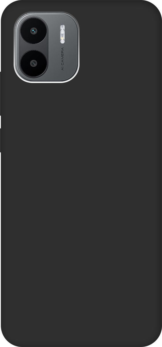 

Матовый Soft Touch силиконовый чехол на Xiaomi Redmi A1 черный, 159272