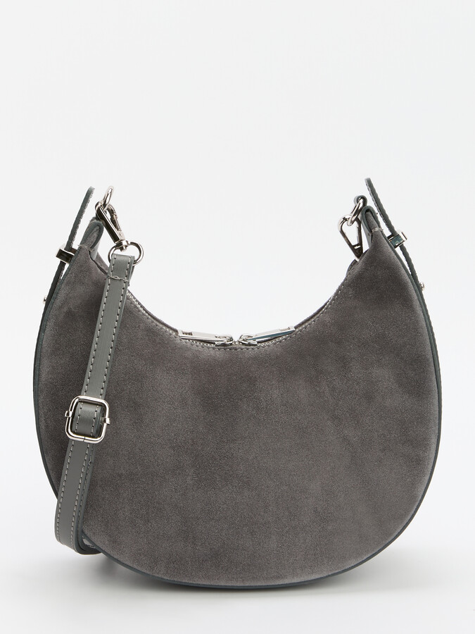 

Сумка-багет женская Diva`s Bag R2362 темно-серая, Серый, R2362
