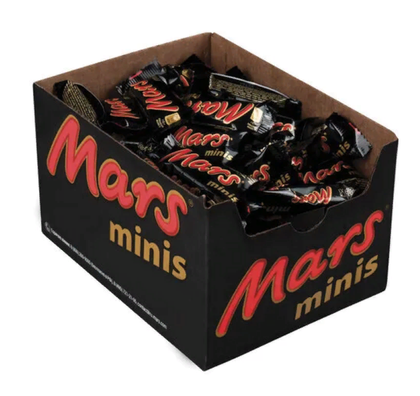 Конфеты шоколадные MARS minis, весовые, 1 кг, картонная упаковка, 56730