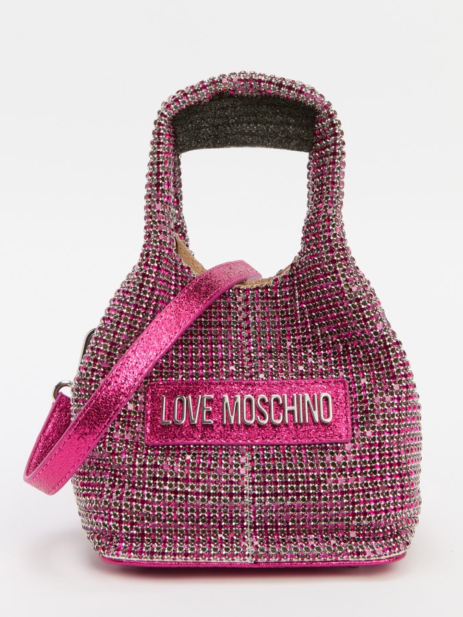 

Сумка женская LOVE MOSCHINO JC4044PP FW23 фуксия, Розовый, JC4044PP FW23