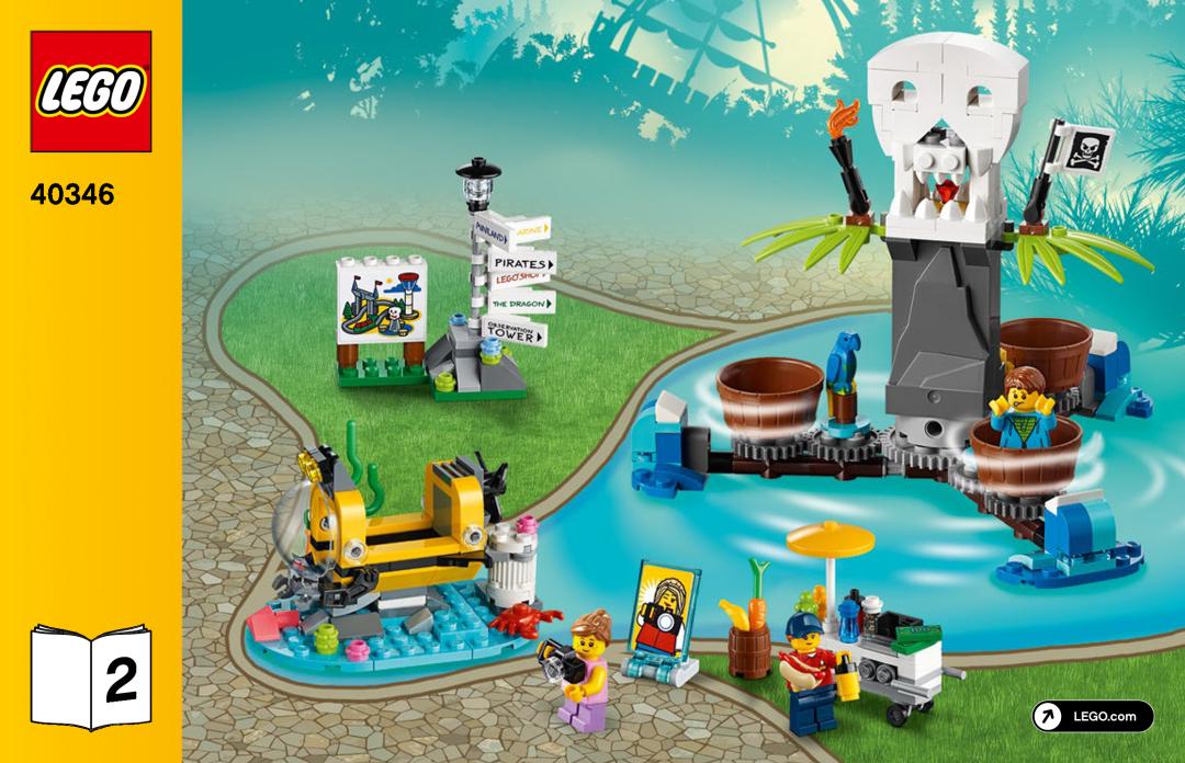 Конструктор LEGO Promotional Леголэнд 40346 конструктор lego hidden side 70427 добро пожаловать в hidden side