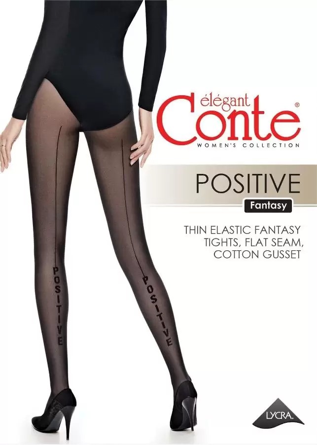 

Колготки женские Conte 90409-10 черные, Черный, 90409-10