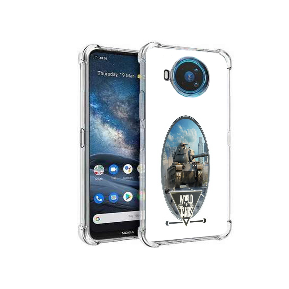 

Чехол MyPads Tocco для Nokia X100 игра с танками (PT227057.109.375), Прозрачный, Tocco