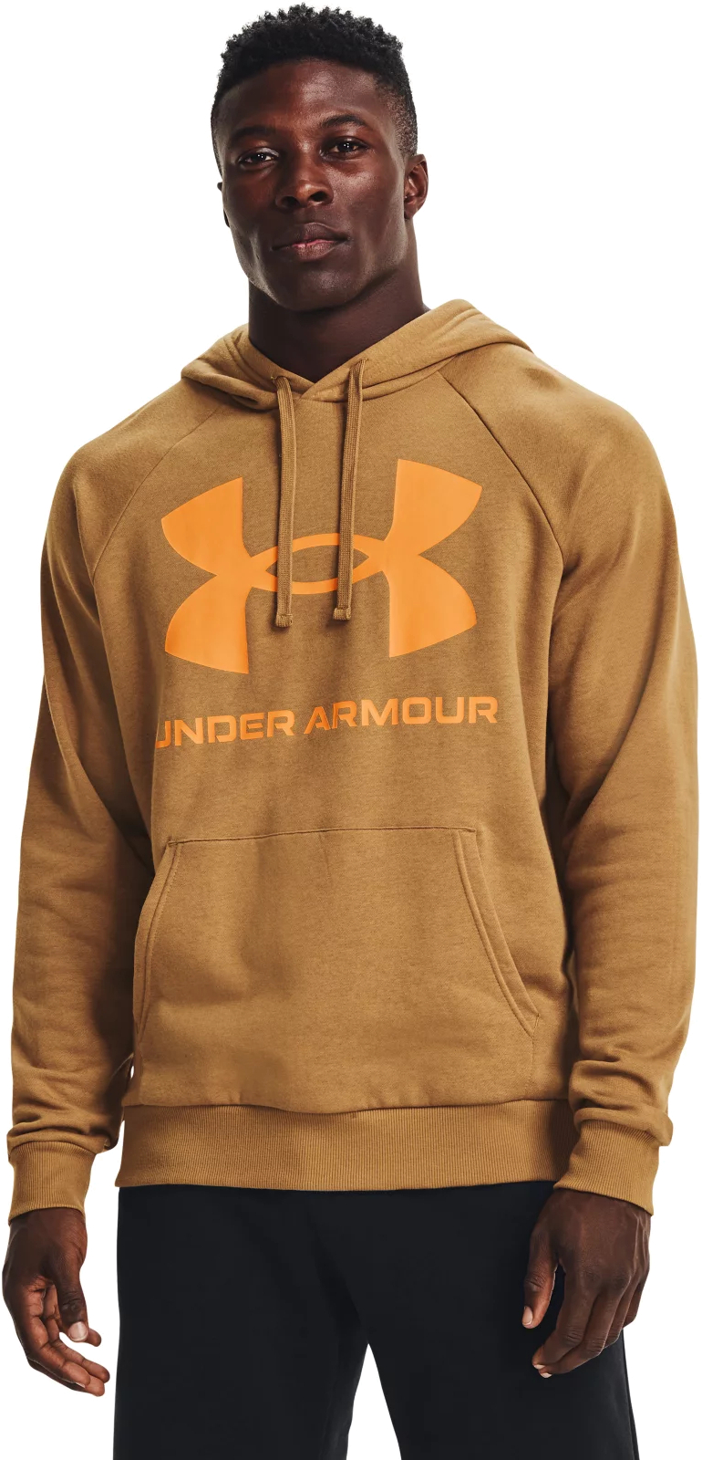 Худи мужское Under Armour 1357093 коричневое XL