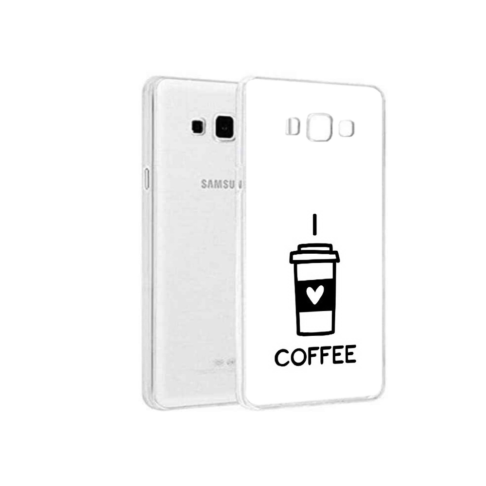 

Чехол MyPads Tocco для Samsung Galaxy On5 Я люблю кофе, Прозрачный, Tocco