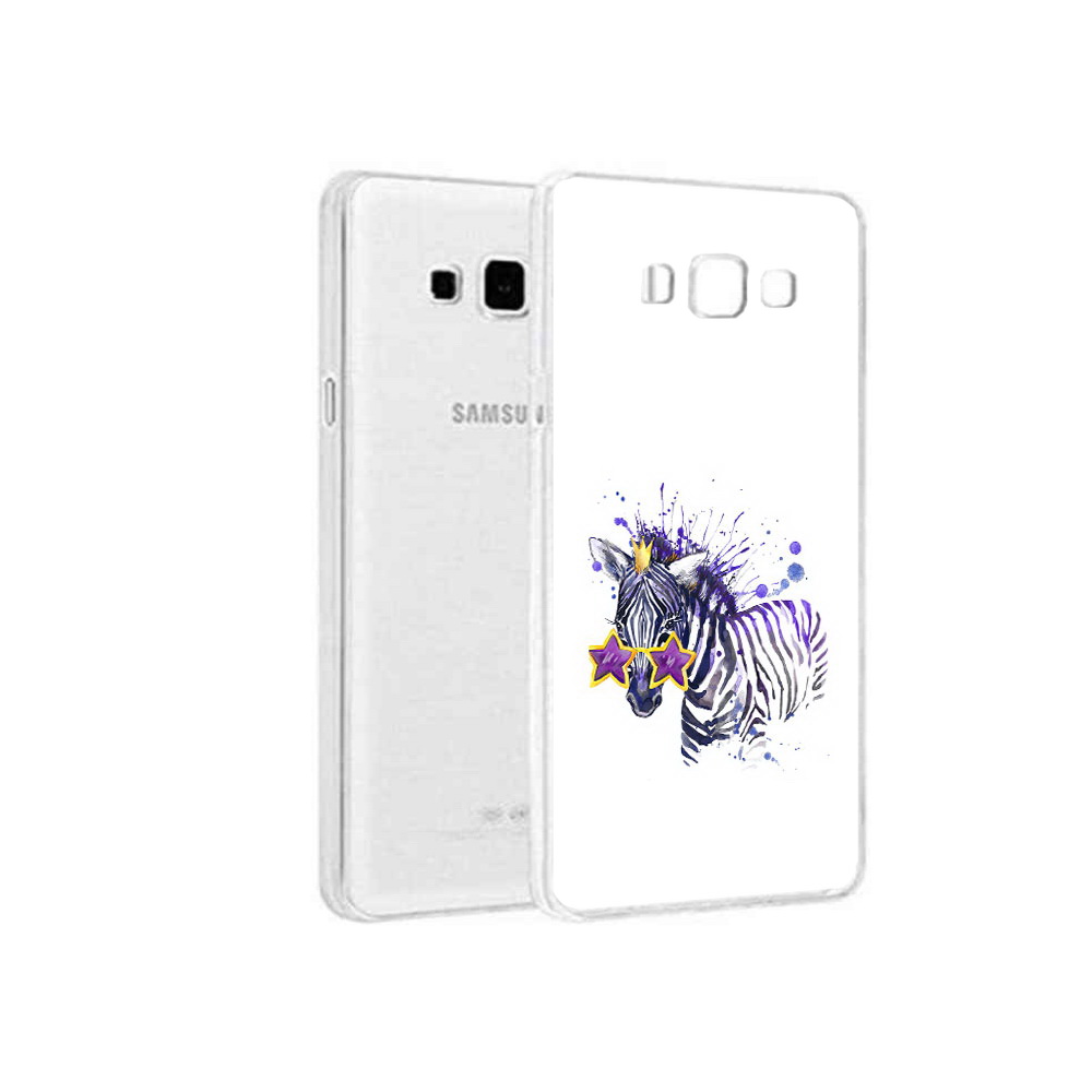 

Чехол MyPads Tocco для Samsung Galaxy On5 акварельная зебра, Прозрачный, Tocco