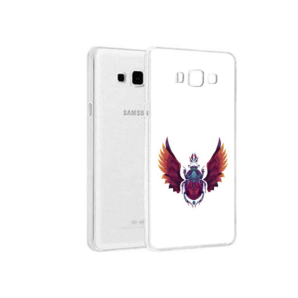 

Чехол MyPads Tocco для Samsung Galaxy On5 алмазный скоробей, Прозрачный, Tocco