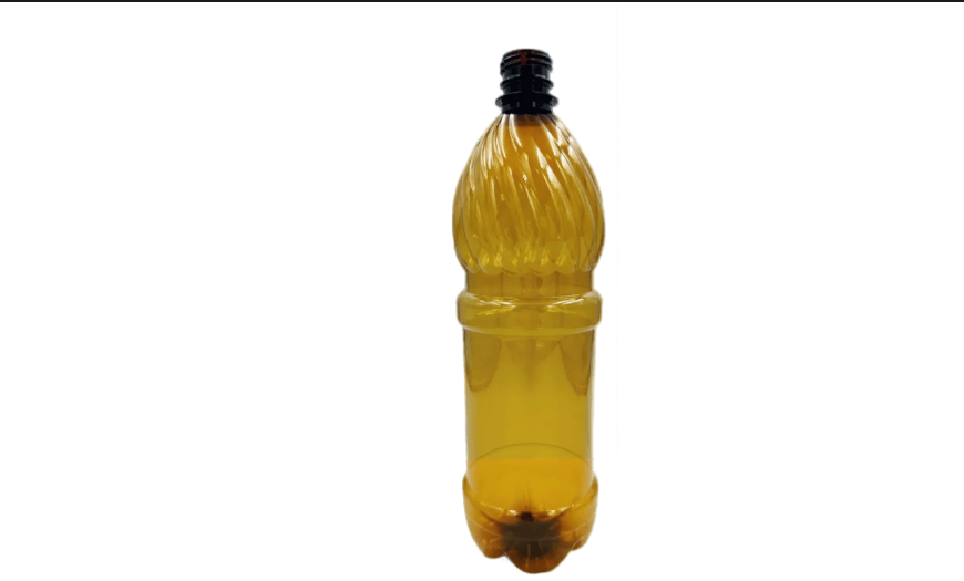 Бутылка ПЭТ PackVigoda пластиковая коричневая тара с крышкой 1 шт. 1,5 л.