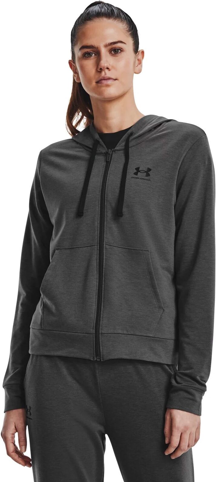 

Толстовка женская Under Armour 1369853 серая SM, 1369853