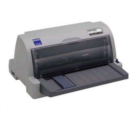 фото Матричный принтер epson lq 630 flatbed gray (c11c480141)