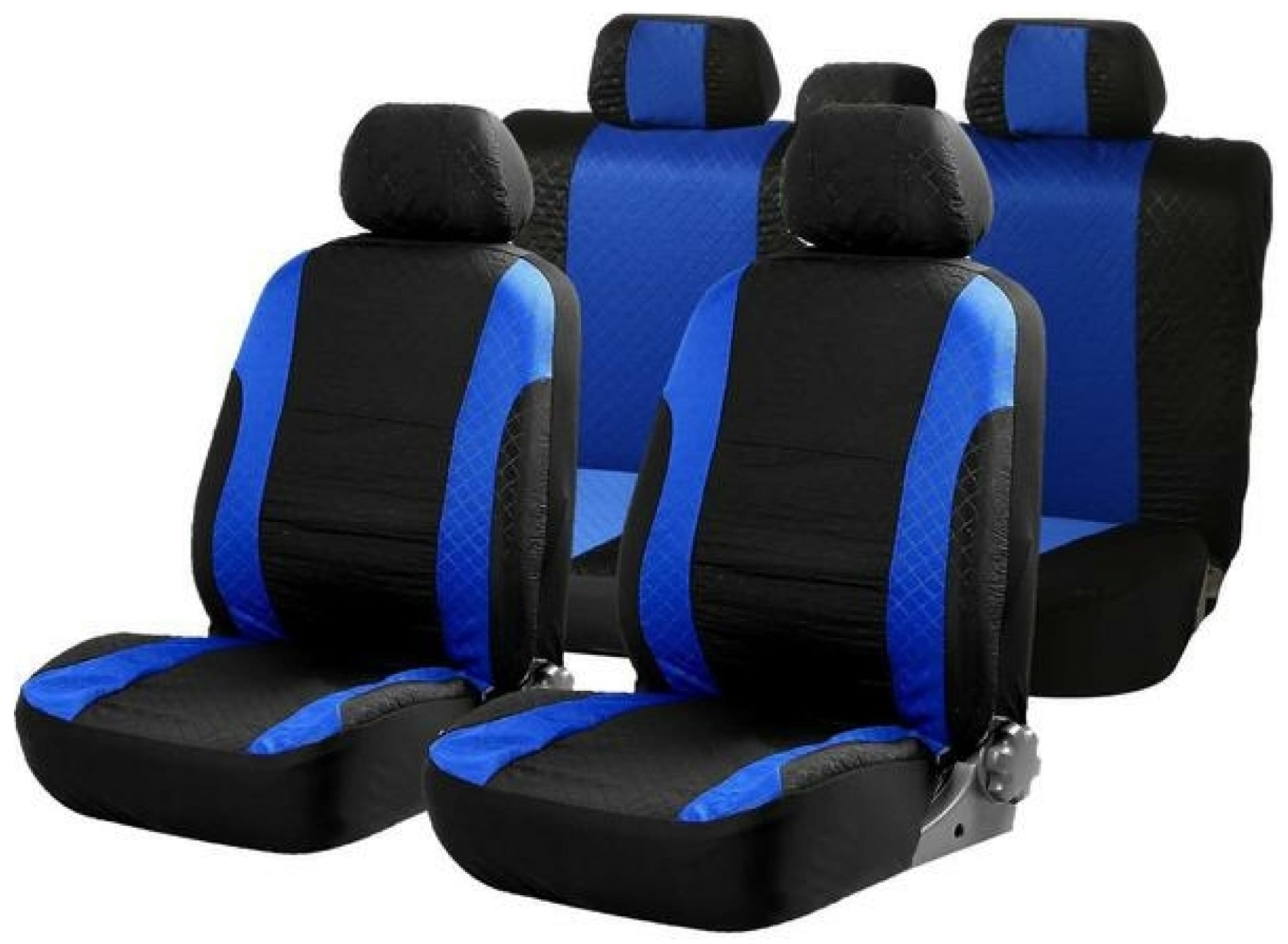 

Авточехлы TORSO Premium универсальные, 9 предметов, чёрно-синий AV-15