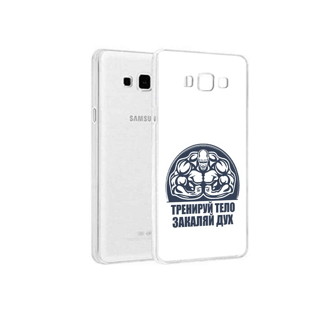 

Чехол MyPads Tocco для Samsung Galaxy On5 бодибилдинг закаляй дух, Прозрачный, Tocco