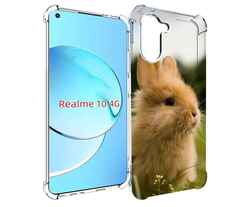 

Чехол MyPads Кролик для Realme 10, Прозрачный, Tocco