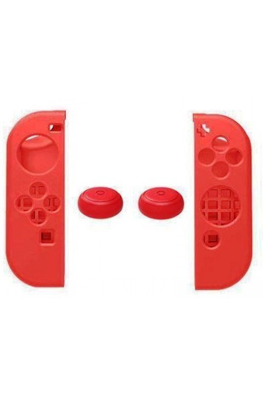 

Силиконовый чехол с насадками Grip Protection Kit IX-SW011 красный (Switch)