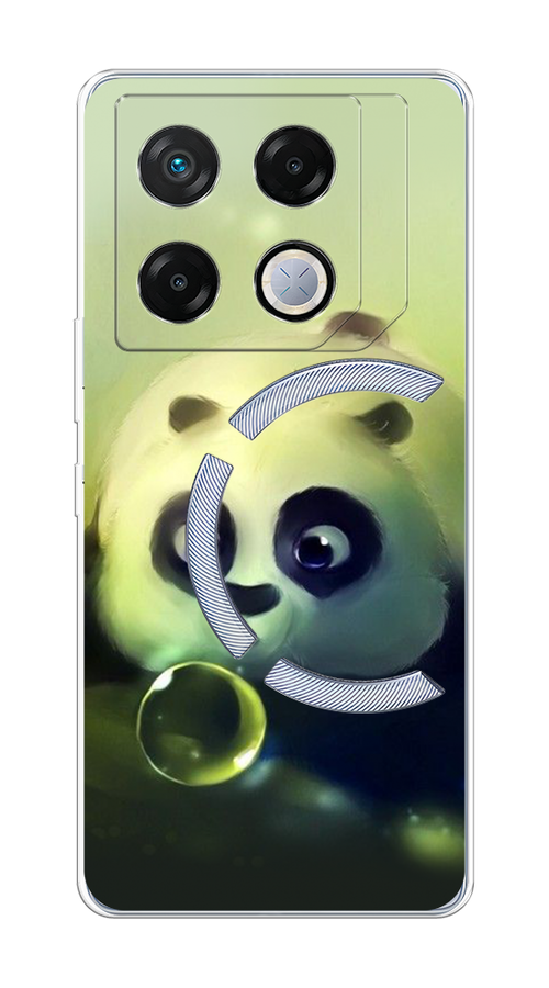 

Чехол на Infinix GT 20 Pro "Малыш панды", Зеленый;черный;серый, 3106250-1