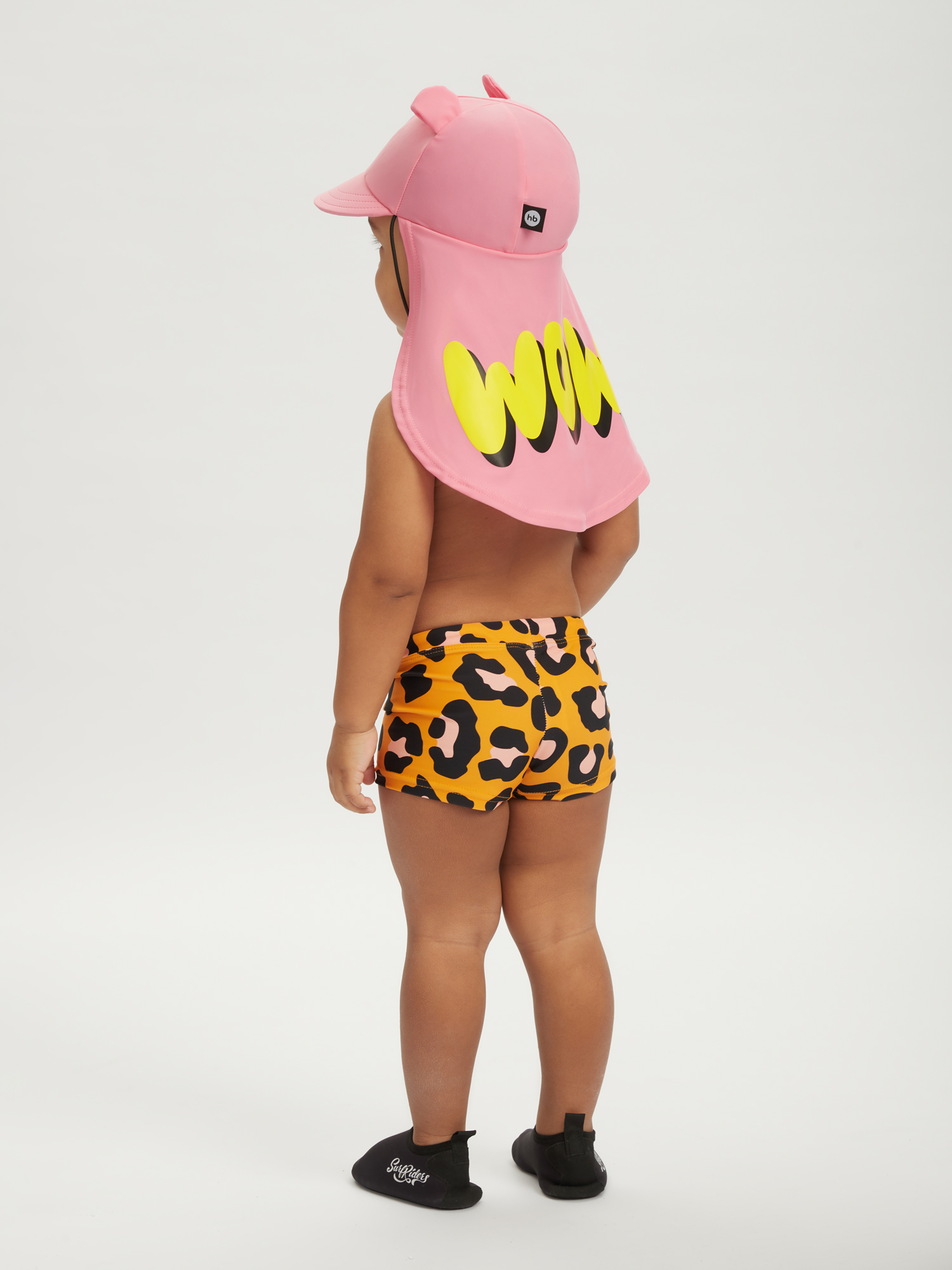 Плавки детские Happy Baby 50663, оранжевый; розовый; черный, 92