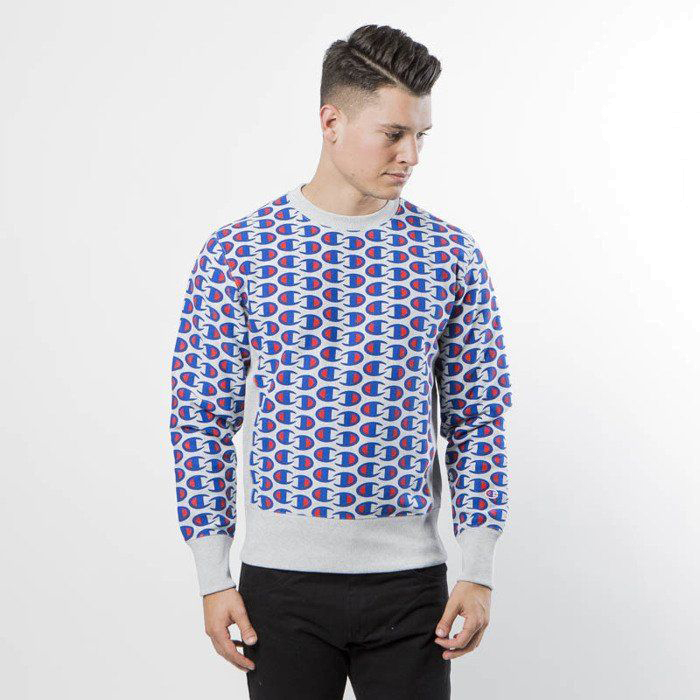 

Свитшот мужской Champion 212429 синий XL, 212429