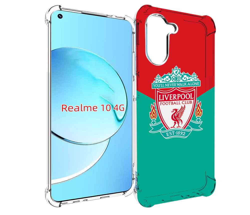 

Чехол MyPads Ливерпуль мужской для Realme 10, Прозрачный, Tocco