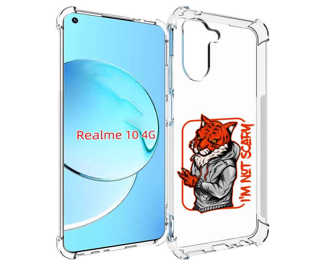 

Чехол MyPads Лис для Realme 10, Прозрачный, Tocco