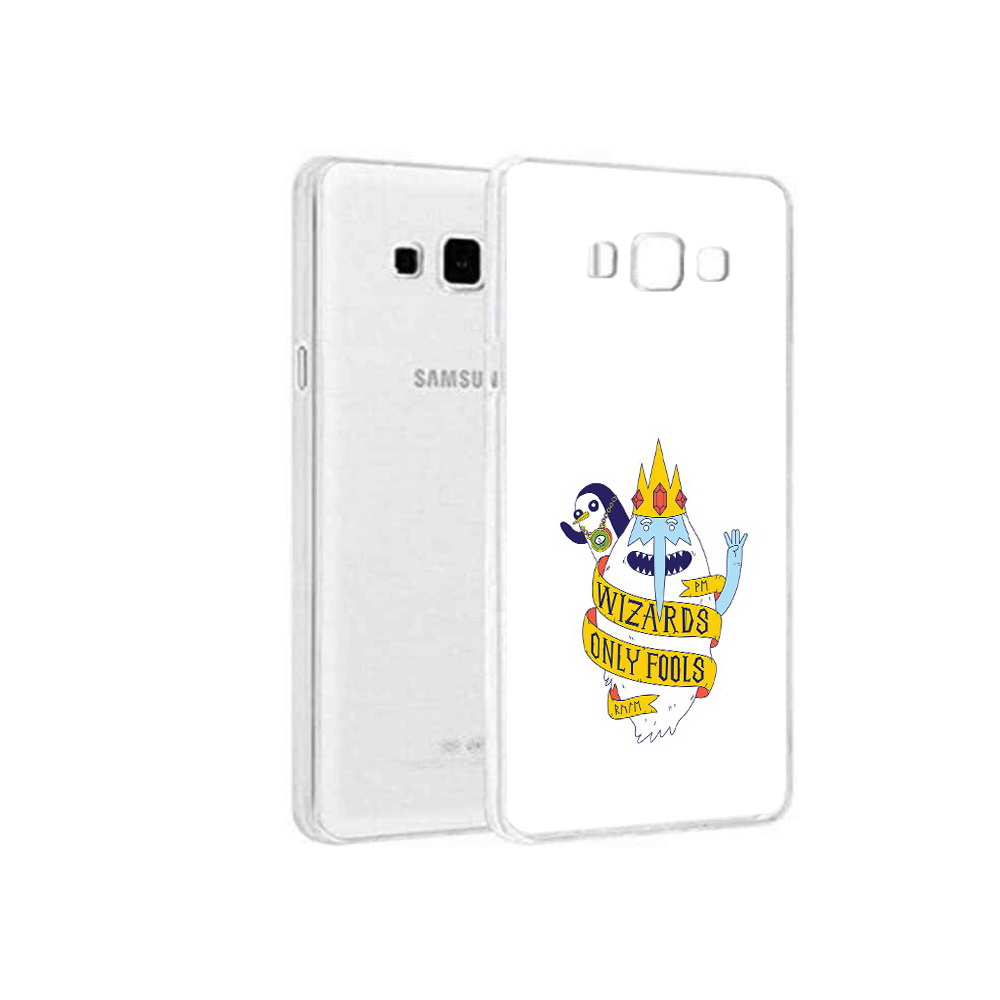 

Чехол MyPads Tocco для Samsung Galaxy On5 время приключений снежный король, Прозрачный, Tocco