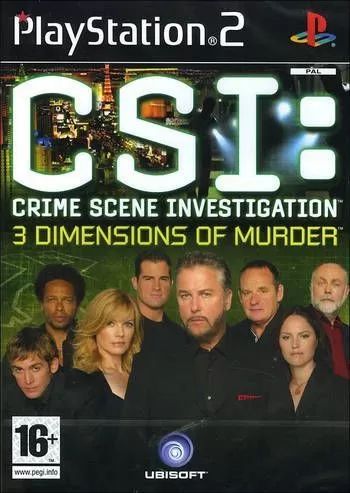 CSI: Crime Scene Investigation: 3 Dimensions of Murder (PS2)