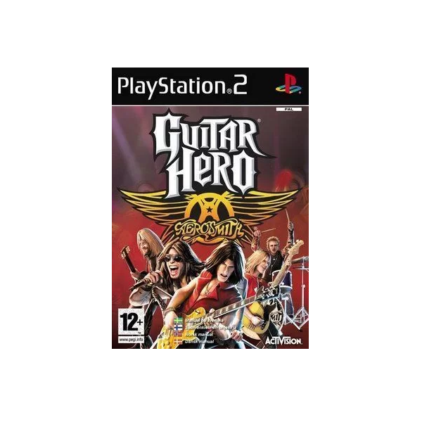 

Игра Guitar Hero: Aerosmith (PlayStation 2, полностью на иностранном языке), Guitar Hero: Aerosmith