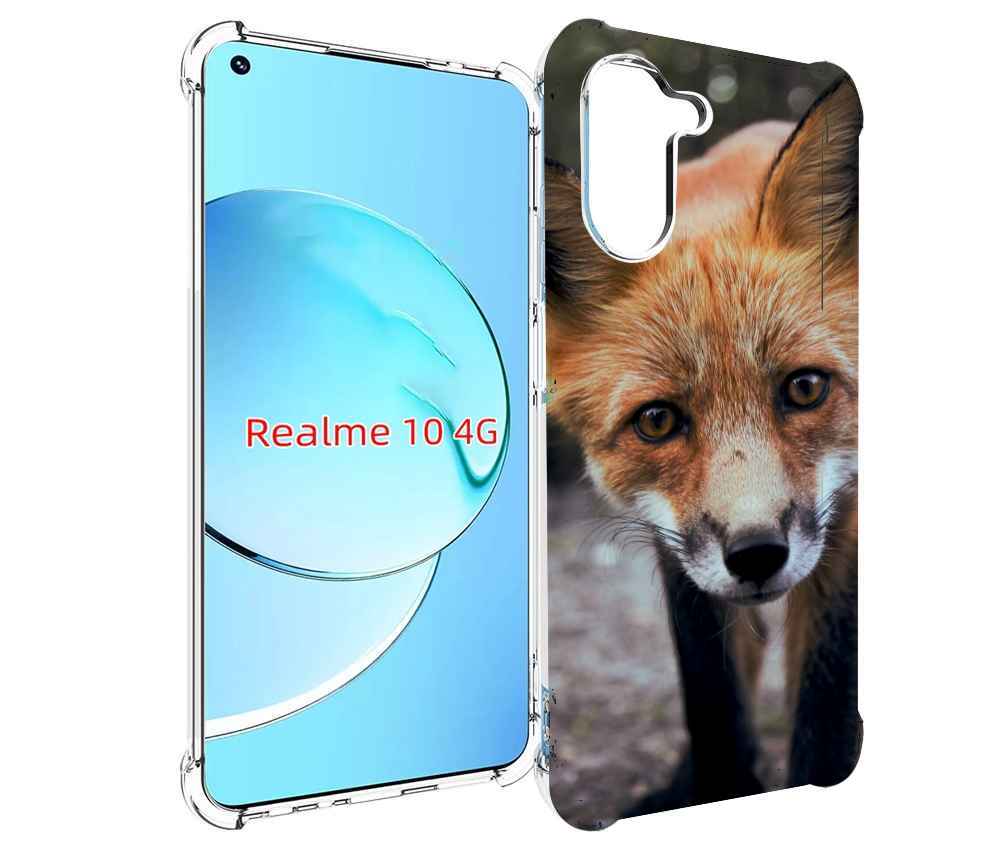 

Чехол MyPads Лисица для Realme 10, Прозрачный, Tocco