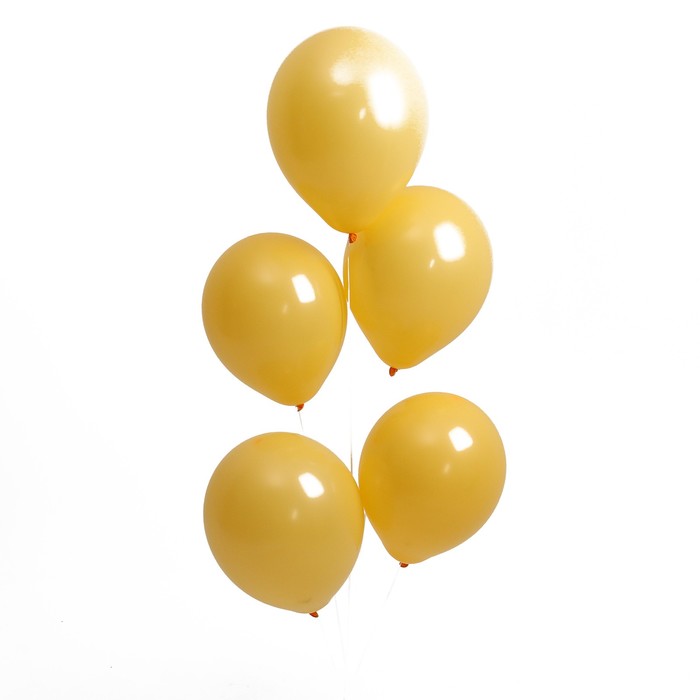 

LETI Шар латексный 12“, пастель, набор 100 шт, лимонно-желтый (манговый) ( lemon yellow)