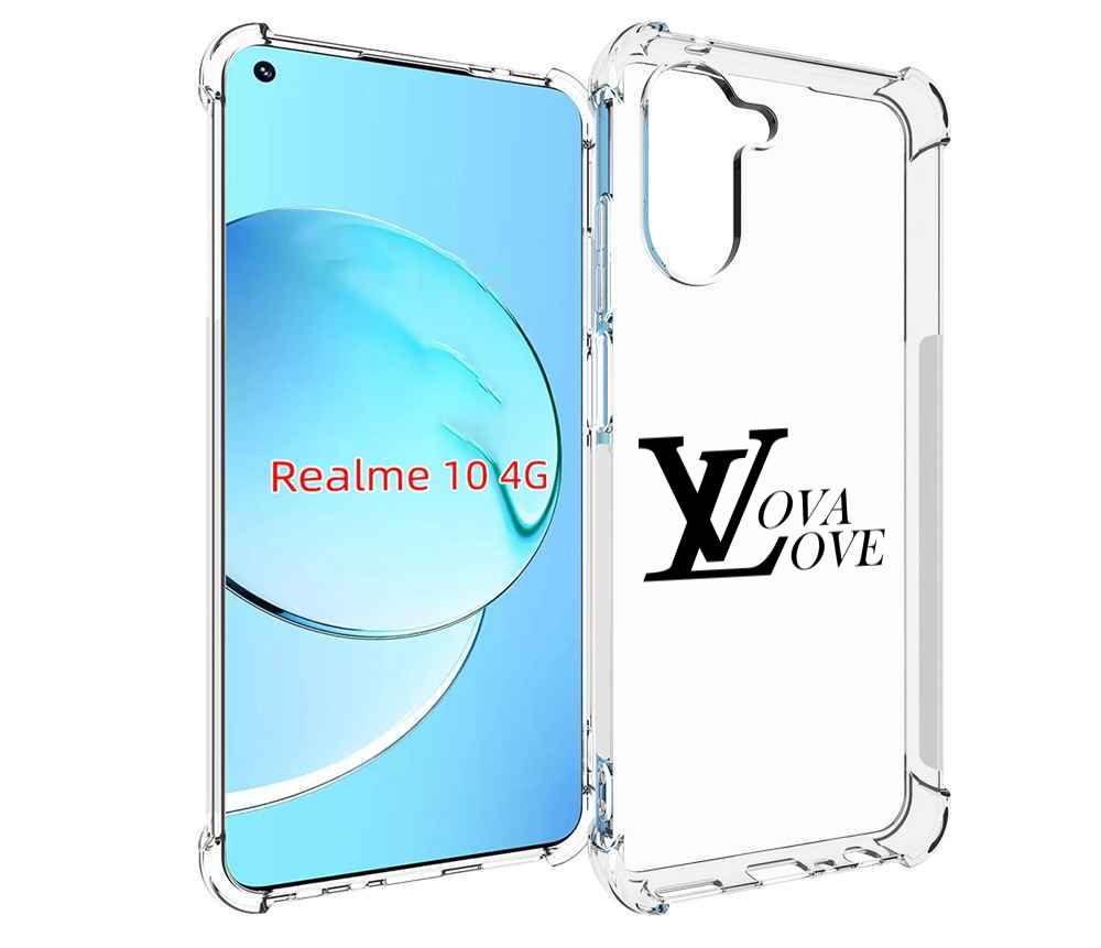 

Чехол MyPads Лова-лове для Realme 10, Прозрачный, Tocco