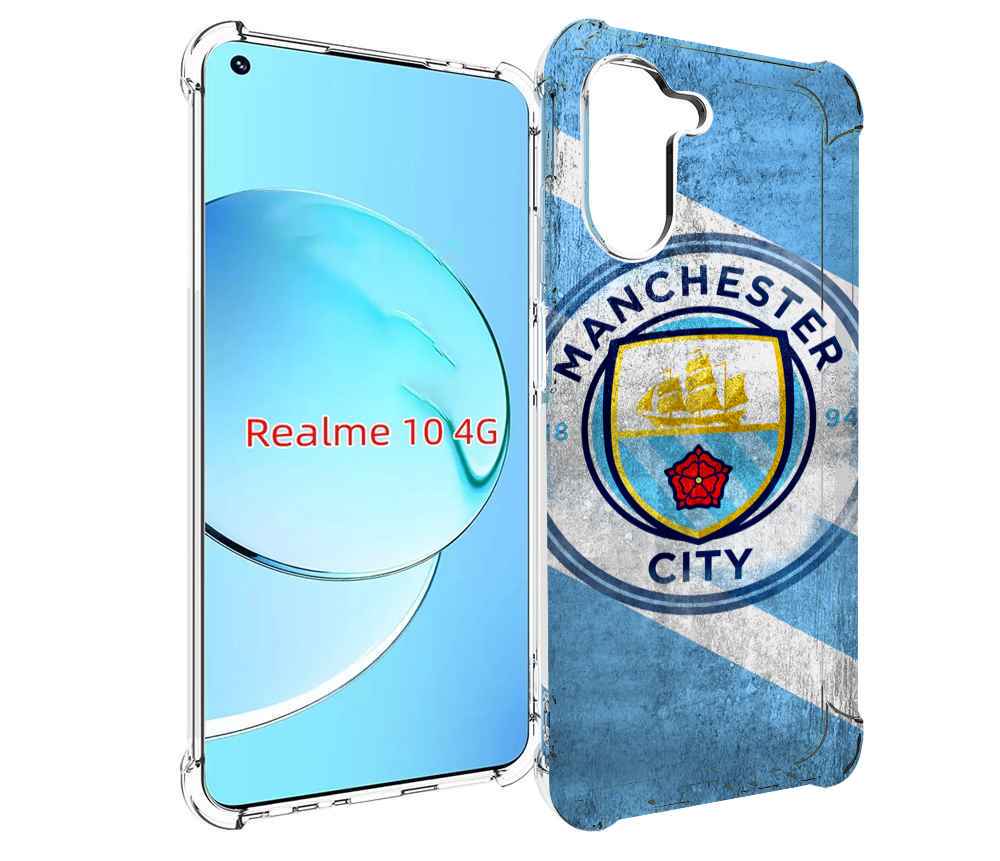 

Чехол MyPads Манчестер-сити мужской для Realme 10, Прозрачный, Tocco